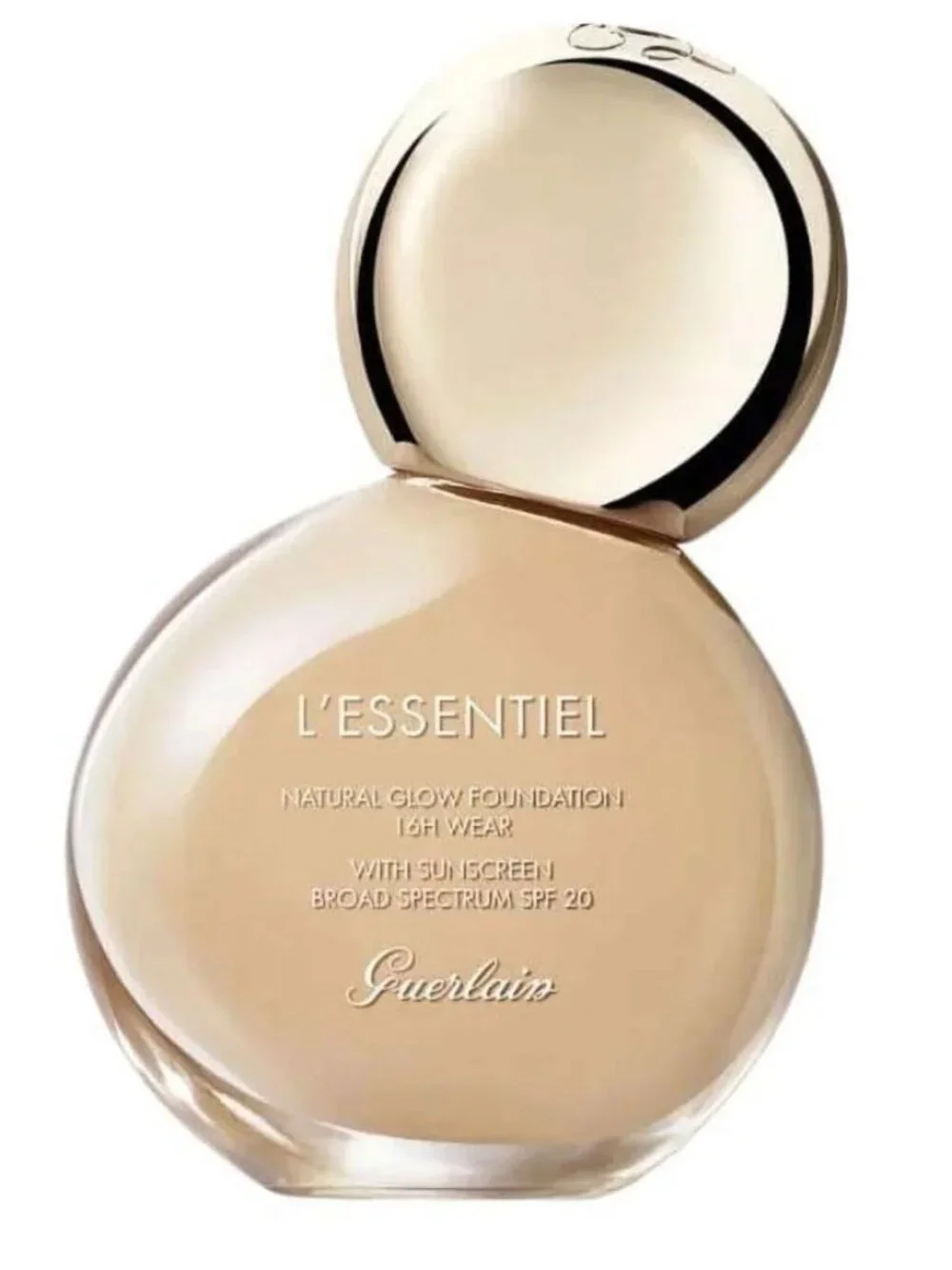 Guerlain L'essentiel Natural Glow Foundation 16H Wear SPF20* ~ 00C Rose NIB 1oz